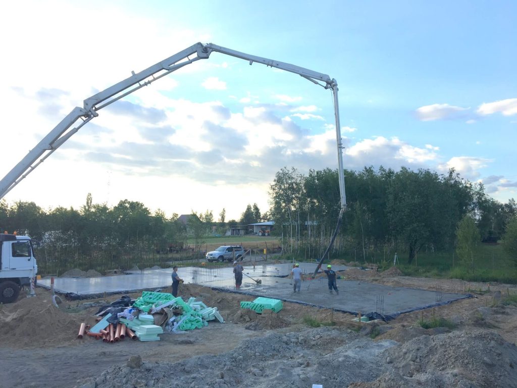 betonowanie płyty