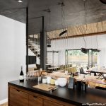 aranżacja nowoczesna stodoła