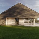 Projekt Stodoła S+ Premium elewacja boczna