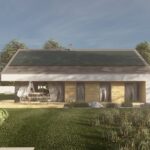 Stodoła S Perspektywa ogrodowa