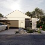 Stodoła S+ long Perspektywa frontowa