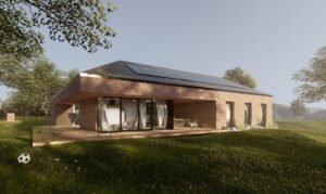 projekty domów parterowych