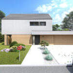 PROJEKT STODOŁA S-M PERSPEKTYWA FRONTOWA