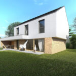 Projekt Stodoła S-M PERSPEKTYWA NAROŻNA