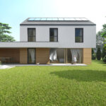 Projekt Stodoła S-M PERSPEKTYWA OGRODOWA