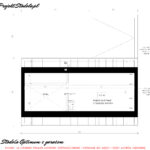 Stodoła Optimum z garażem wersja podstawowa rzut poddasza