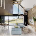 Projekt Stodoła L Compact wysoki salon (3)