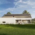 Stodoła M Parterowa perspektywa boczna