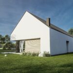 Stodoła M Parterowa perspektywa ogrodowa 3