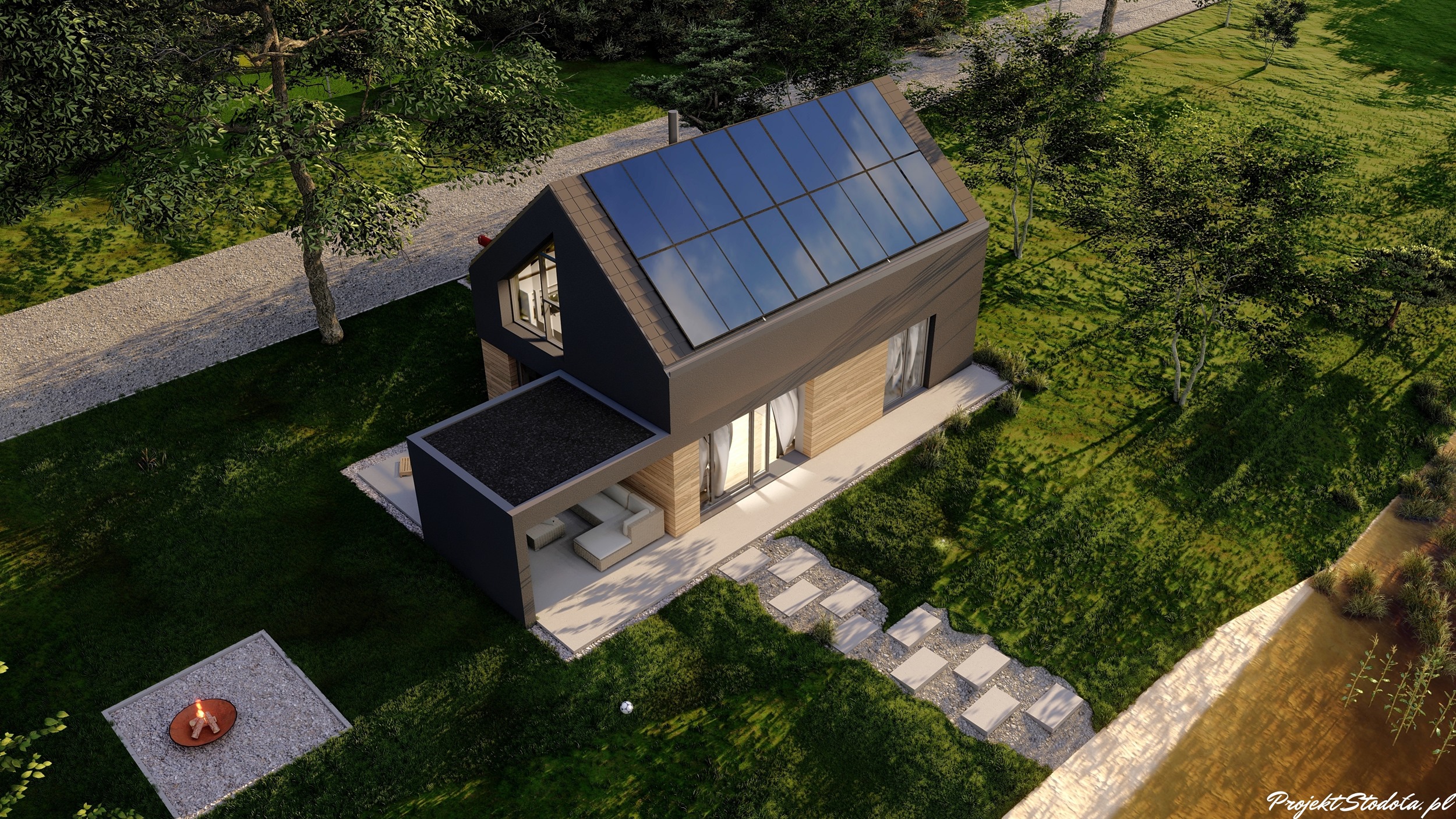 Projekt Stodoła 70 wariant a11