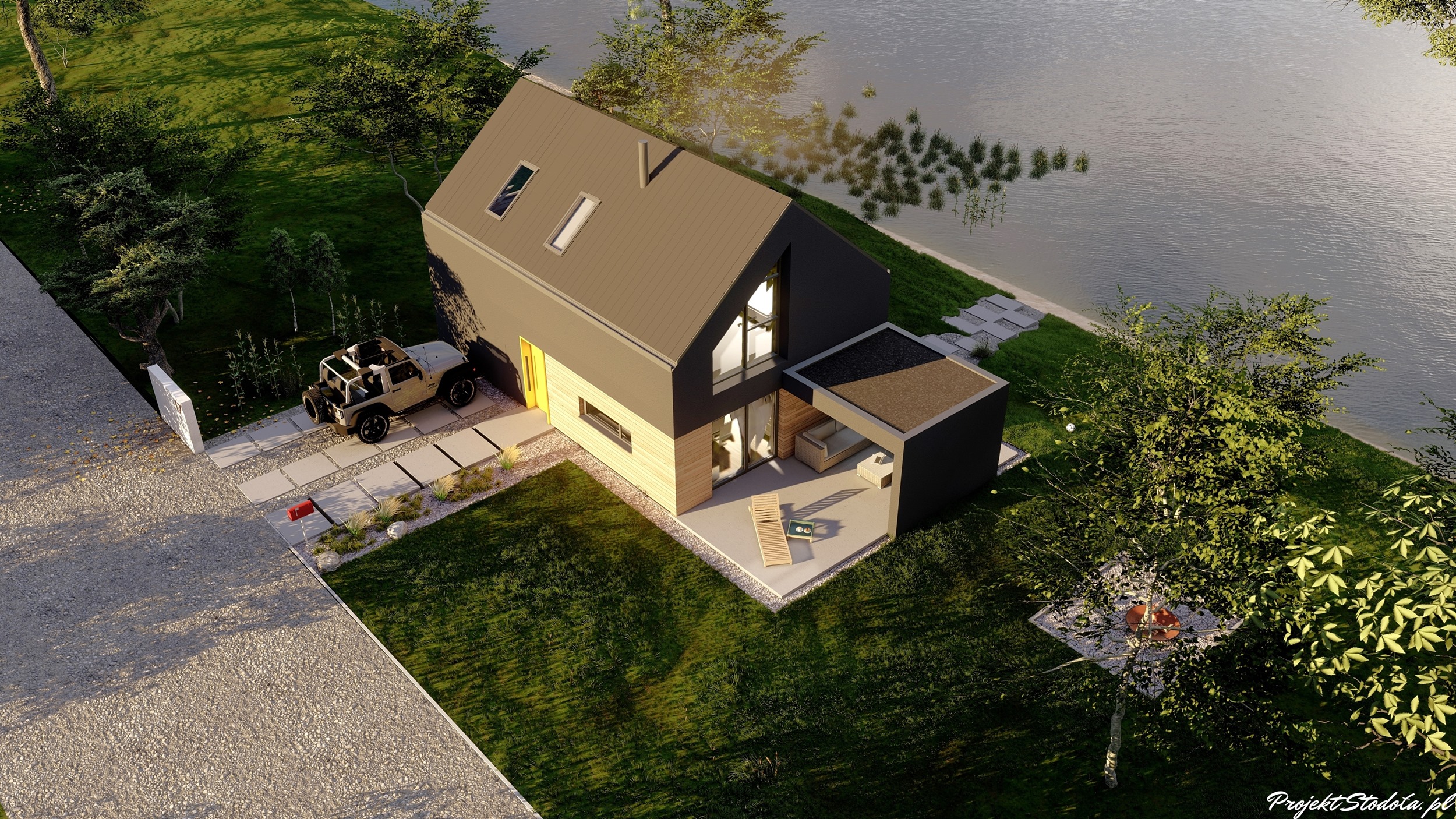 Projekt Stodoła 70 wariant a21