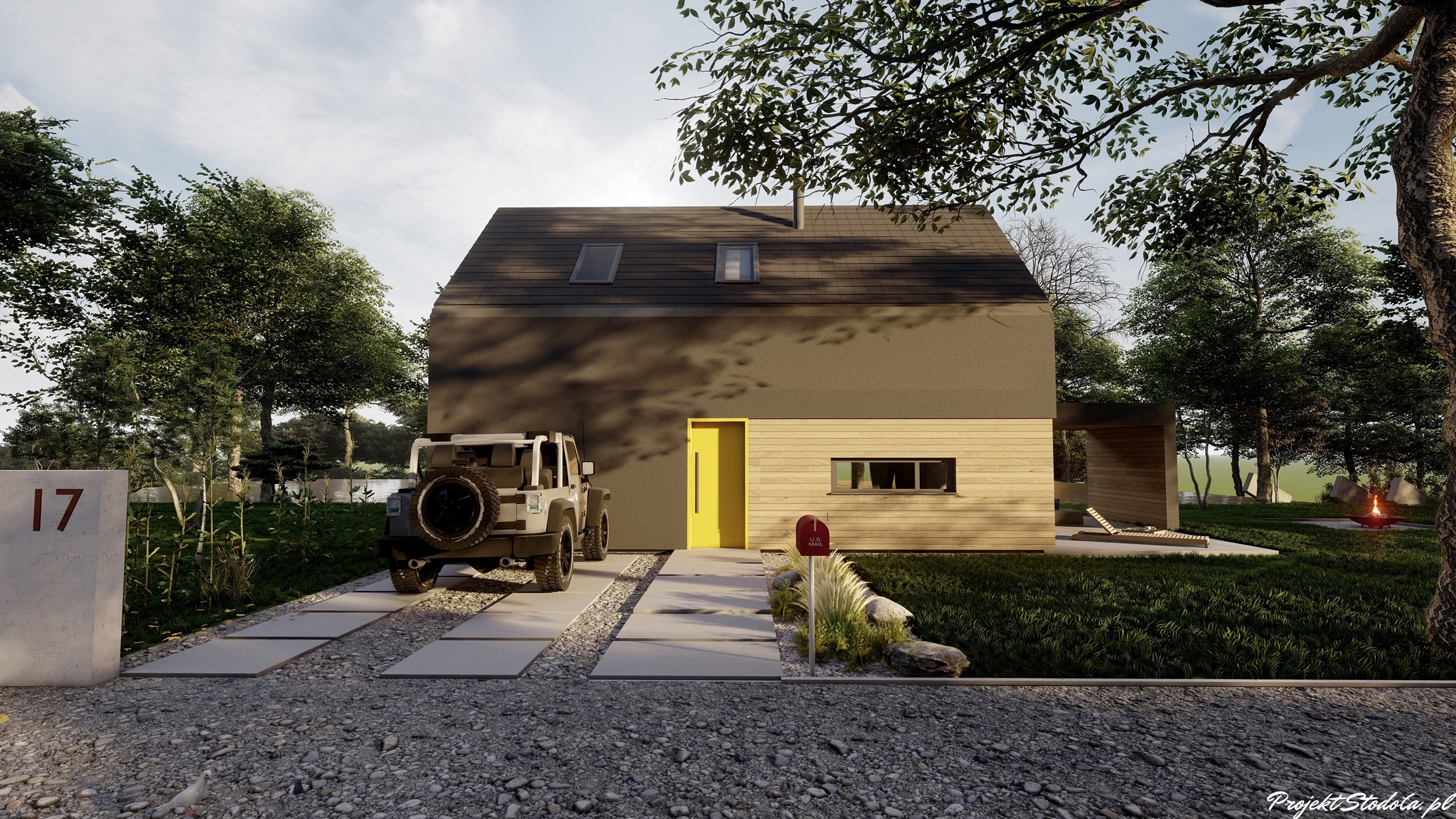 Projekt Stodoła 70 wariant a41