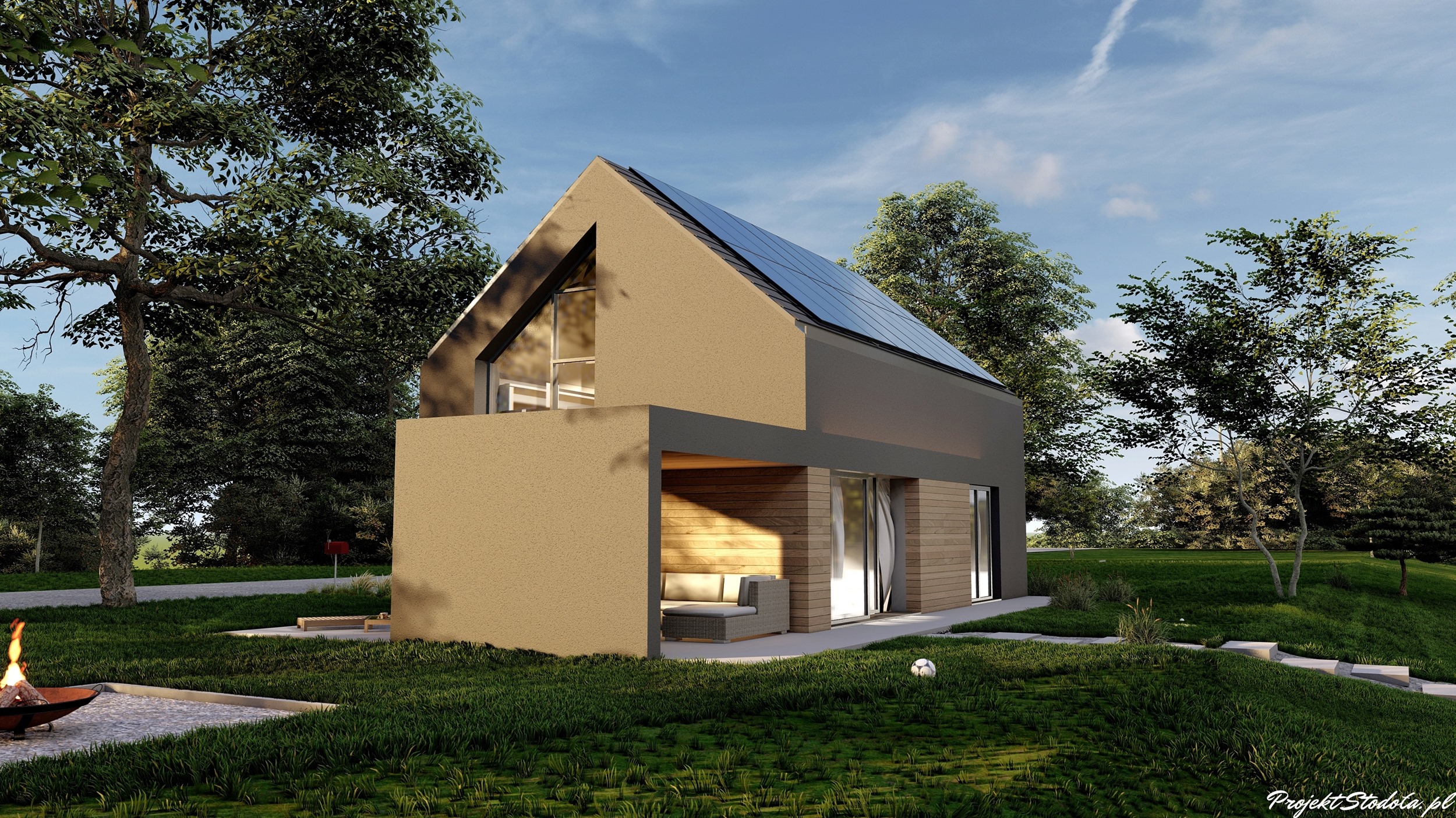 Projekt Stodoła 70 wariant a51