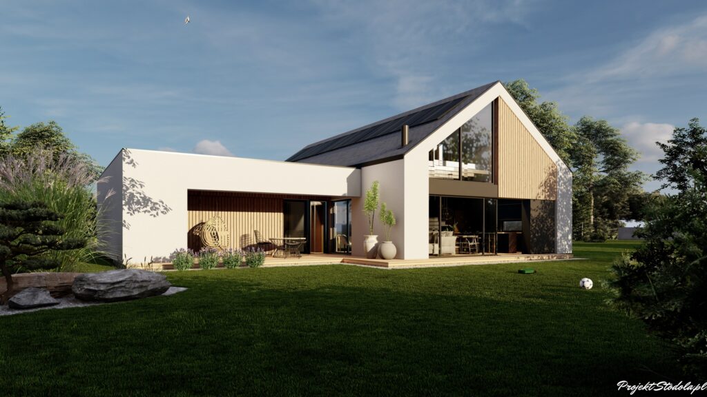 projekt domu parterowego