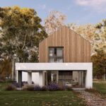 Projekt Stodoła Ergo elewacja ogrodowa