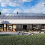 Projekt nowoczesna Stodoła Optimum tylna elewacja domu (1)