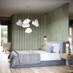 PROJEKT STODOŁA T2 wersja podstawowa SYPIALNIA nowoczesna sypialnia