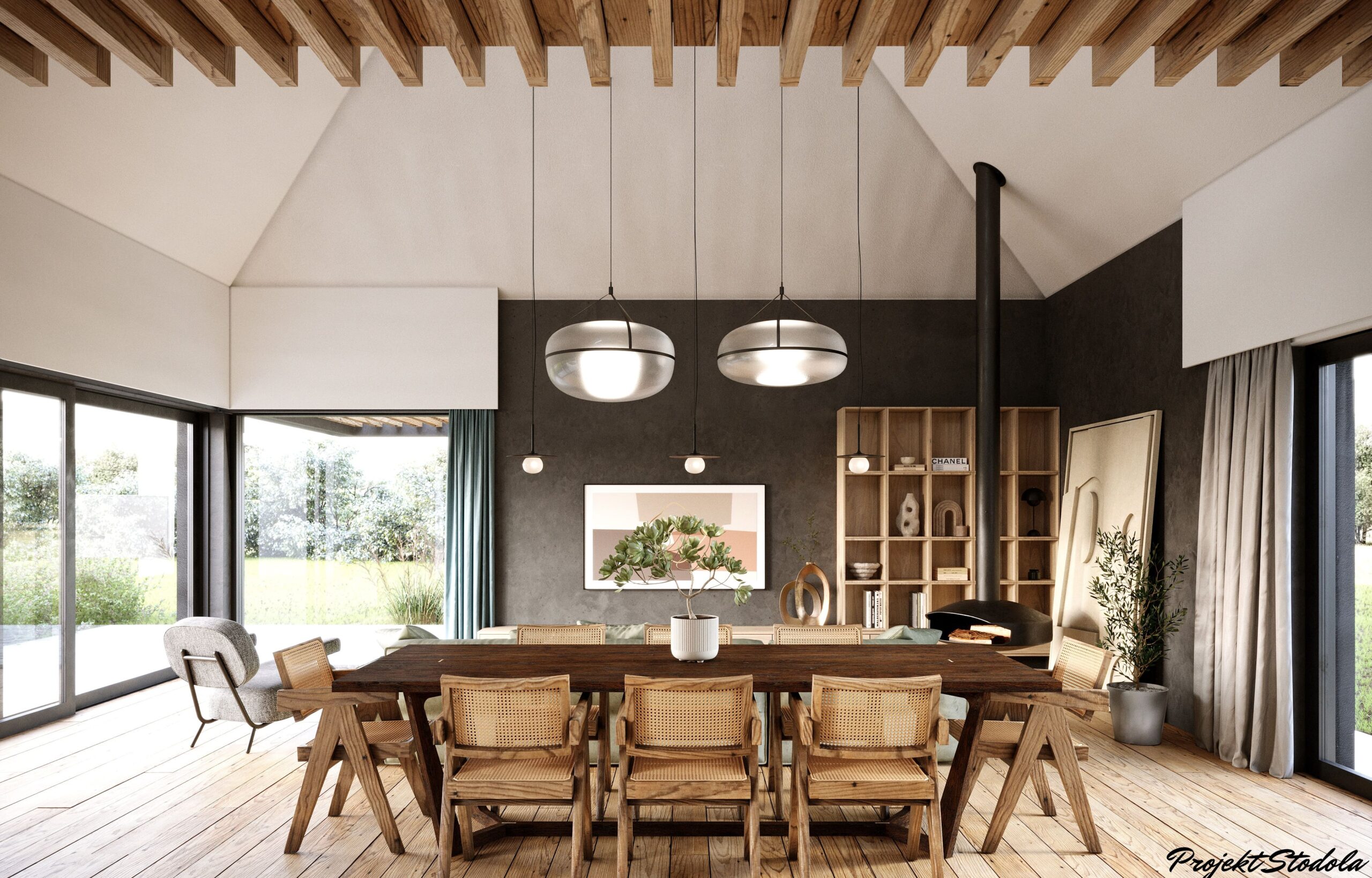 Projekt Stodoła T Salon 2