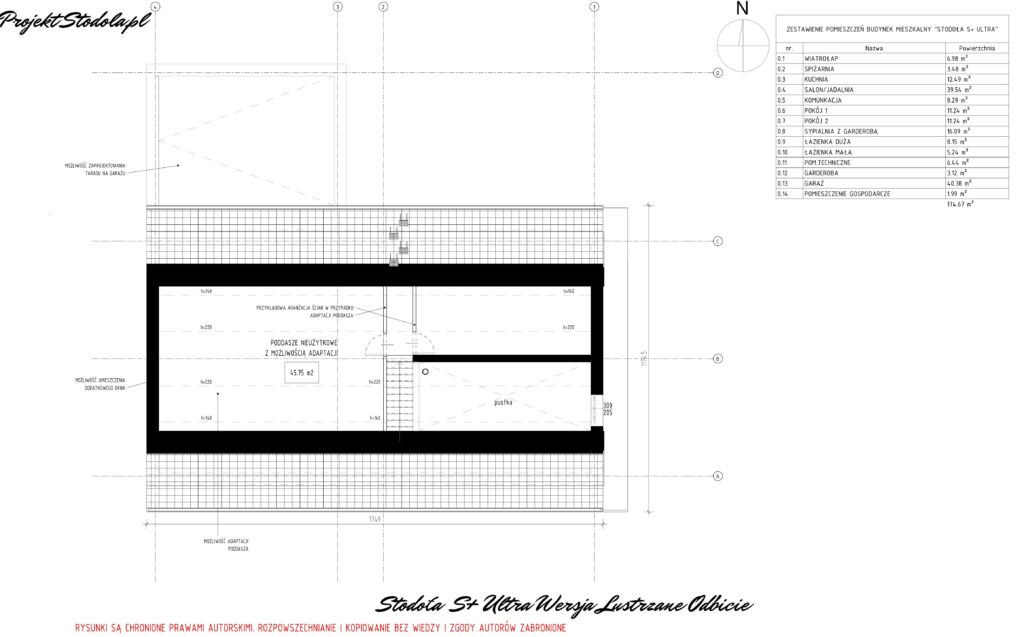 nowoczesny dom parterowy