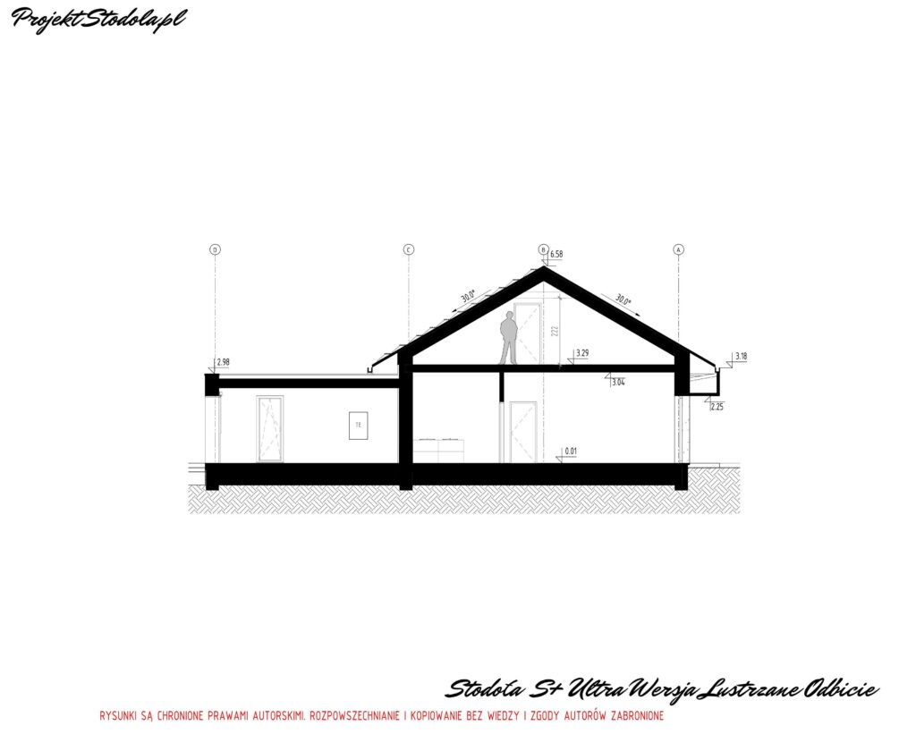 nowoczesny dom parterowy