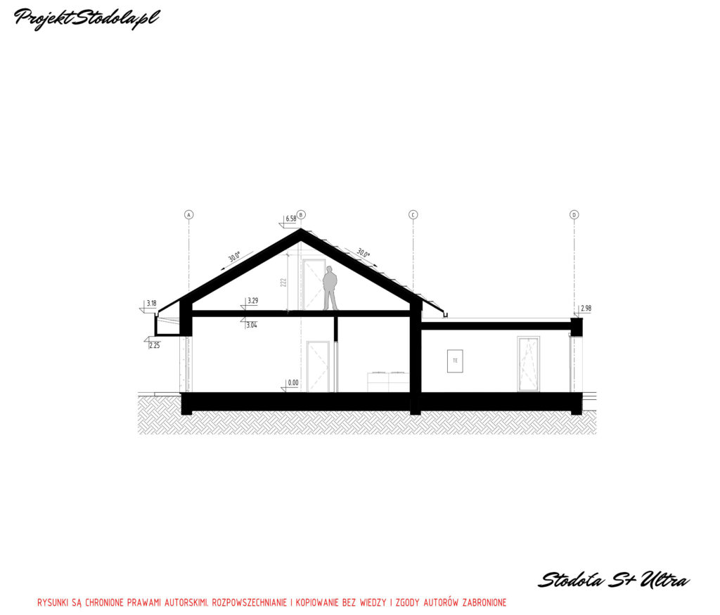 nowoczesny dom parterowy