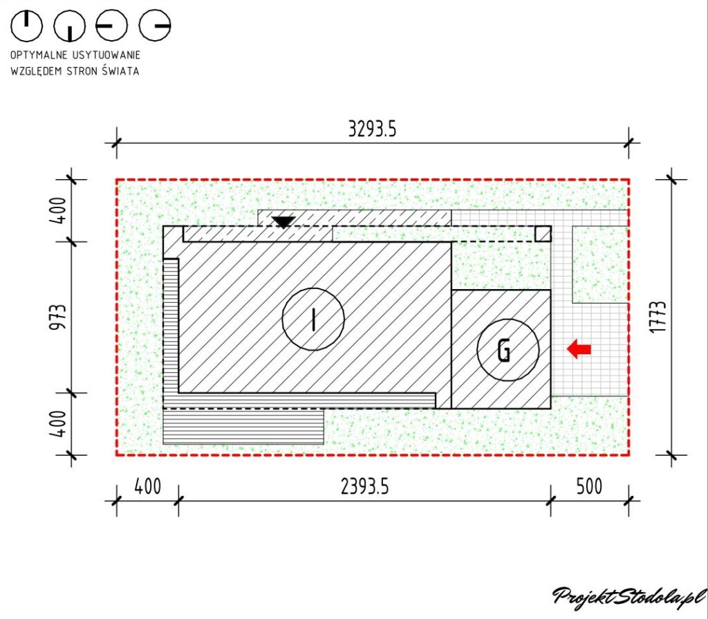 nowoczesny dom parterowy