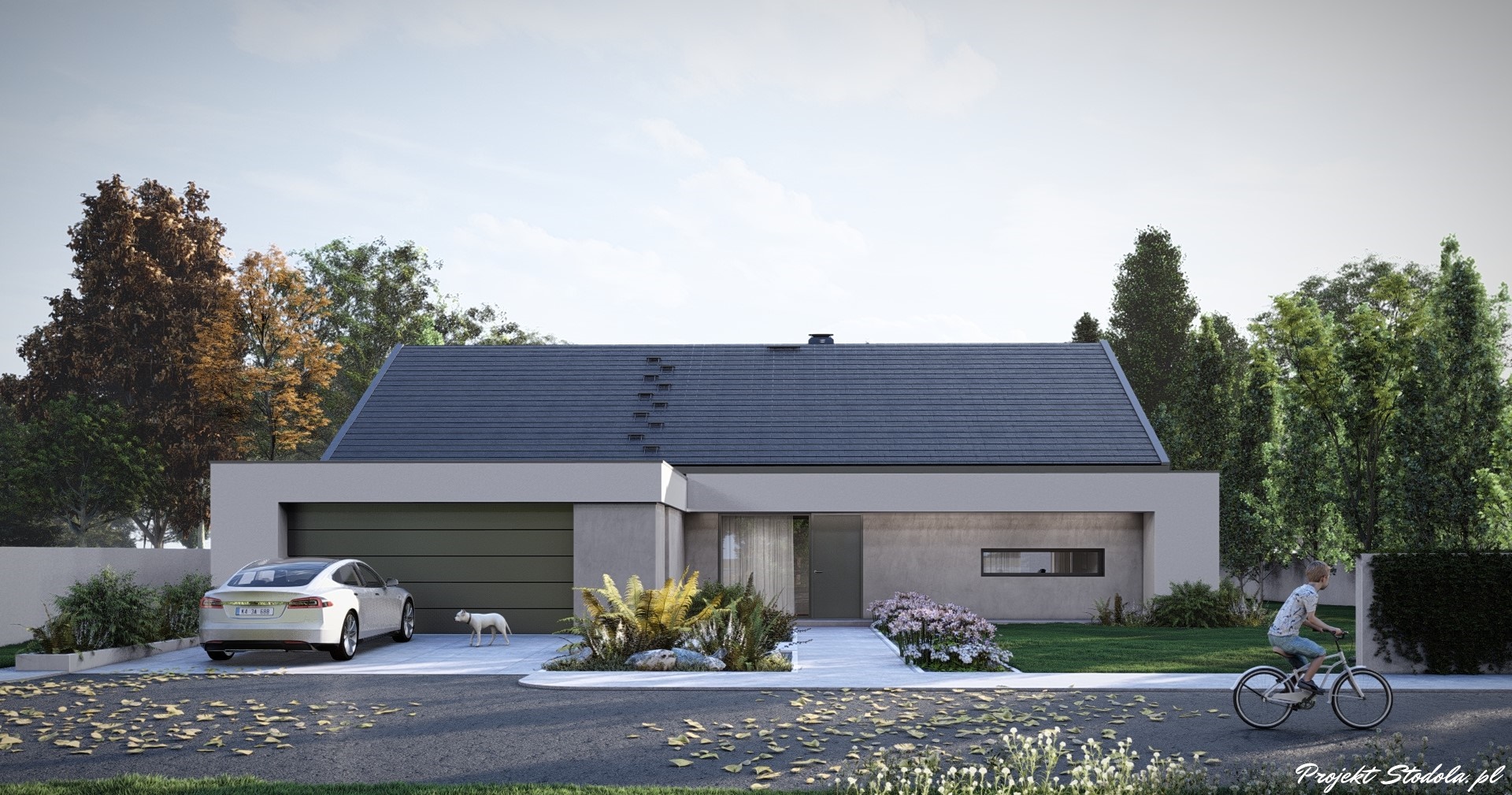 Projekt Stodoła S+ Ultra Elewacja frontowa