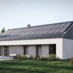 Projekt Stodoła S+ Ultra Perspektywa ogrodowa 2