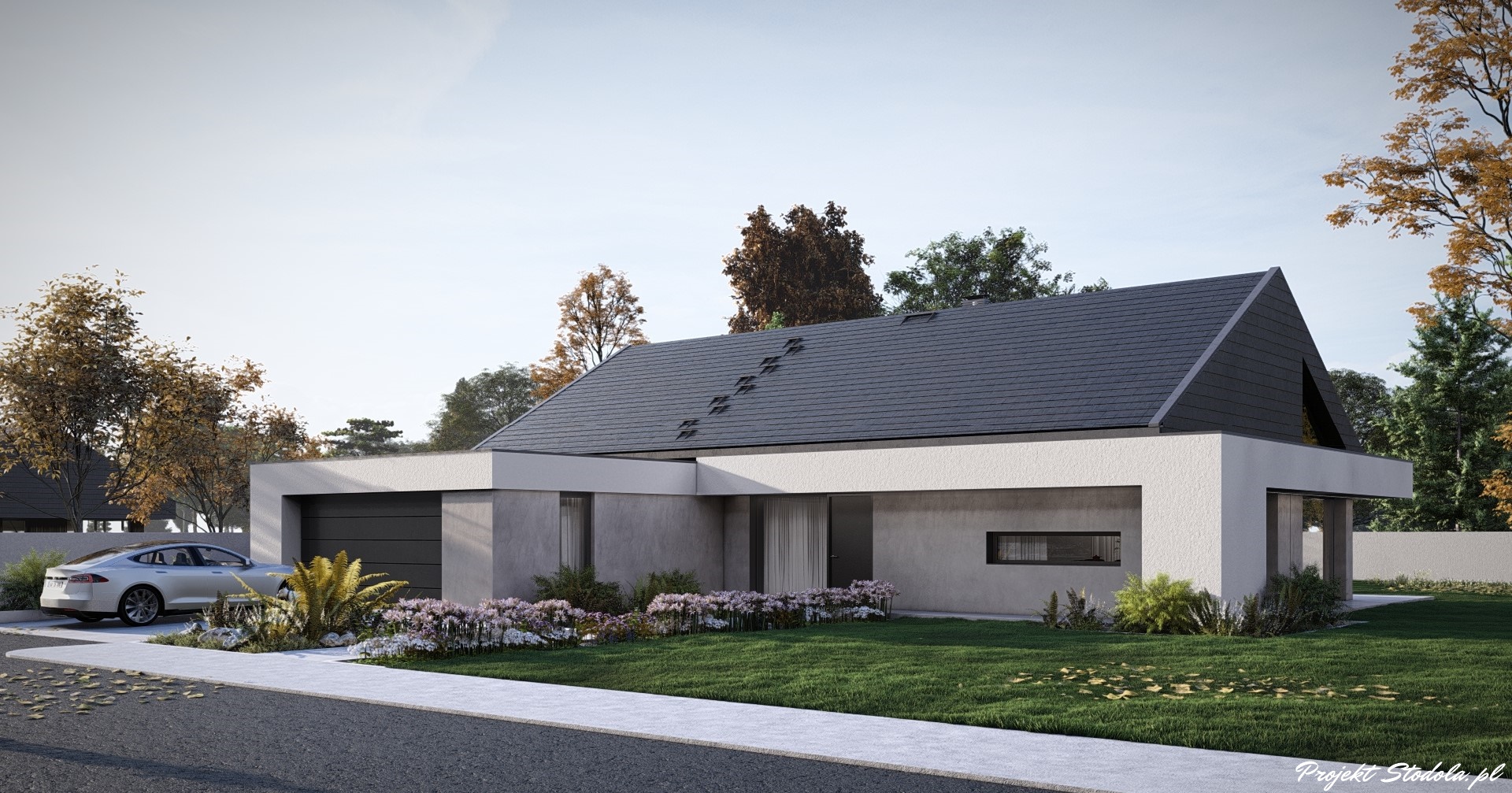 Projekt Stodoła S+ Ultra Perspetywa frontowa