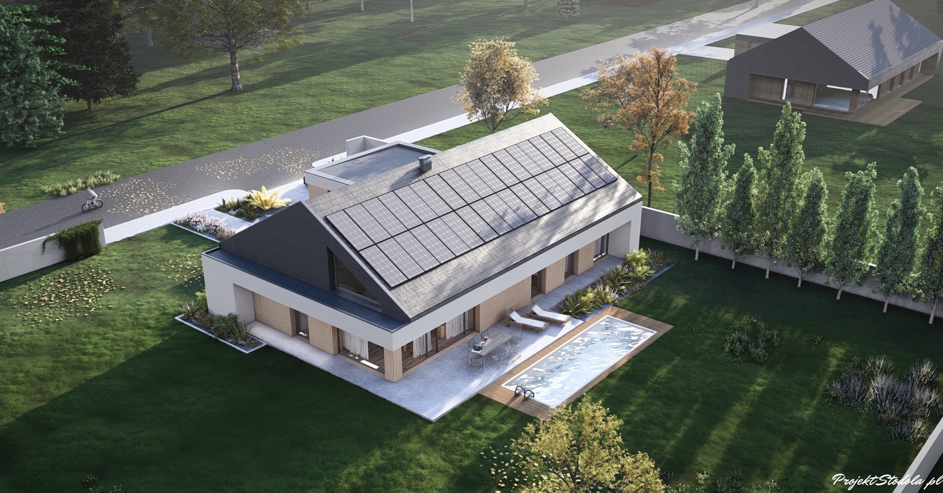 Stodoła S+ Ultra aksonometria