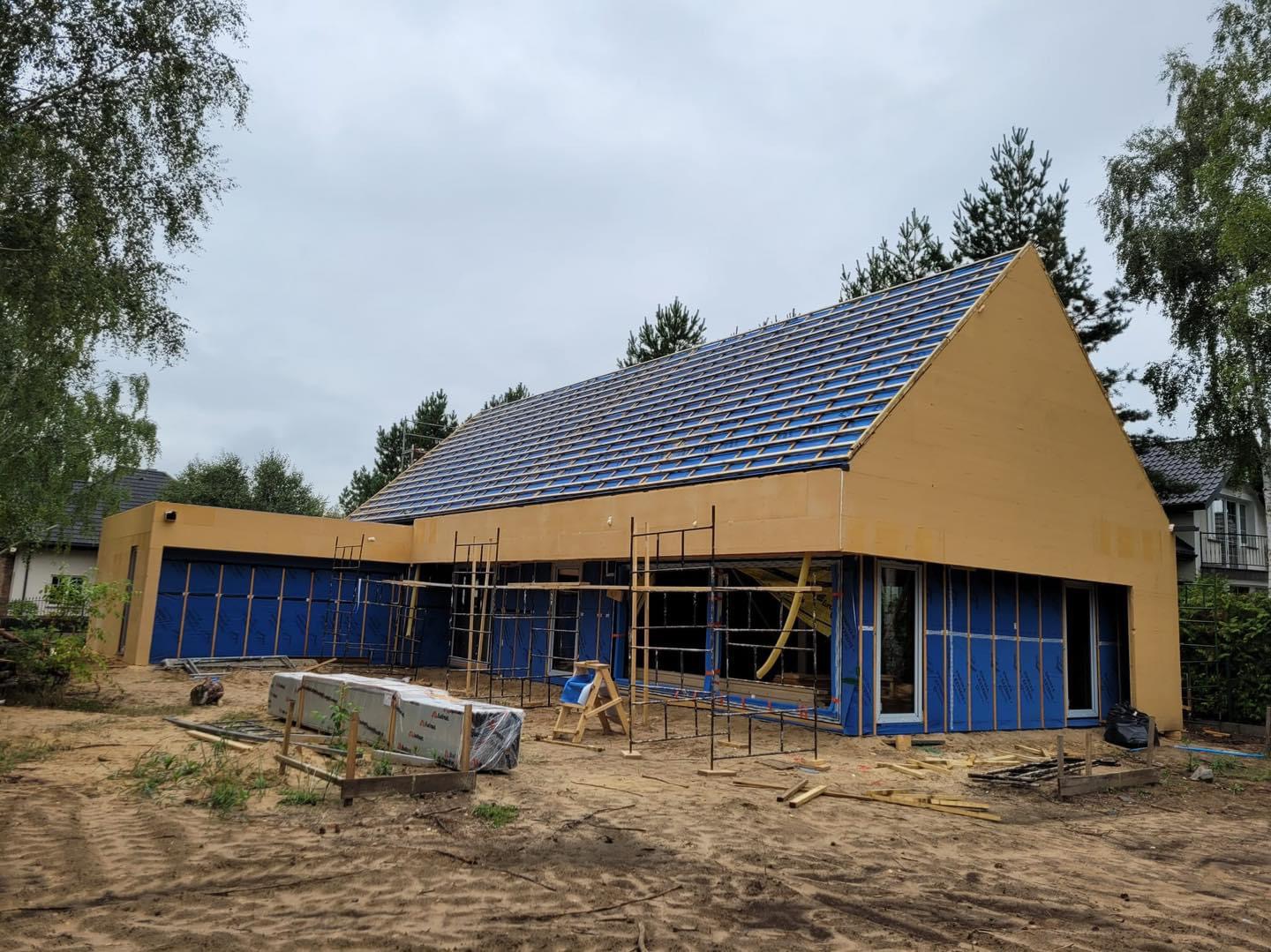 domy szkieletowe stodołą M