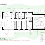 Projekt Stodoła Optimum Long wersja podstawowa. Rzut parteru projekt na wąską działkę