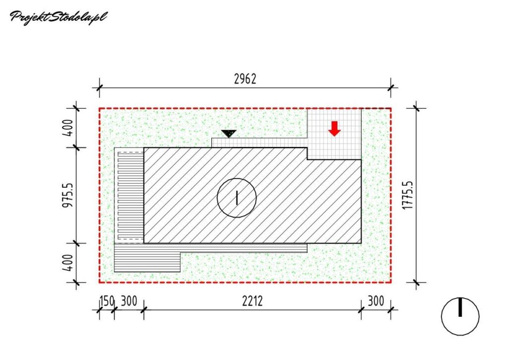 projekt na wąską działkę