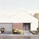 Projekt Stodoła Optimum Front (3) projekt na długą działkę