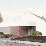 Projekt Stodoła Optimum Front (4) projekt na długą działkę