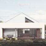 Projekt Stodoła Optimum Front (5) projekt na długą działkę