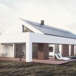 Projekt Stodoła Optimum Front (6) projekt na długą działkę