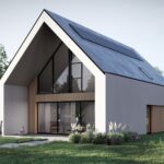 Projekt Stodoła L Compact + Elewacja ogrodowa skos 2