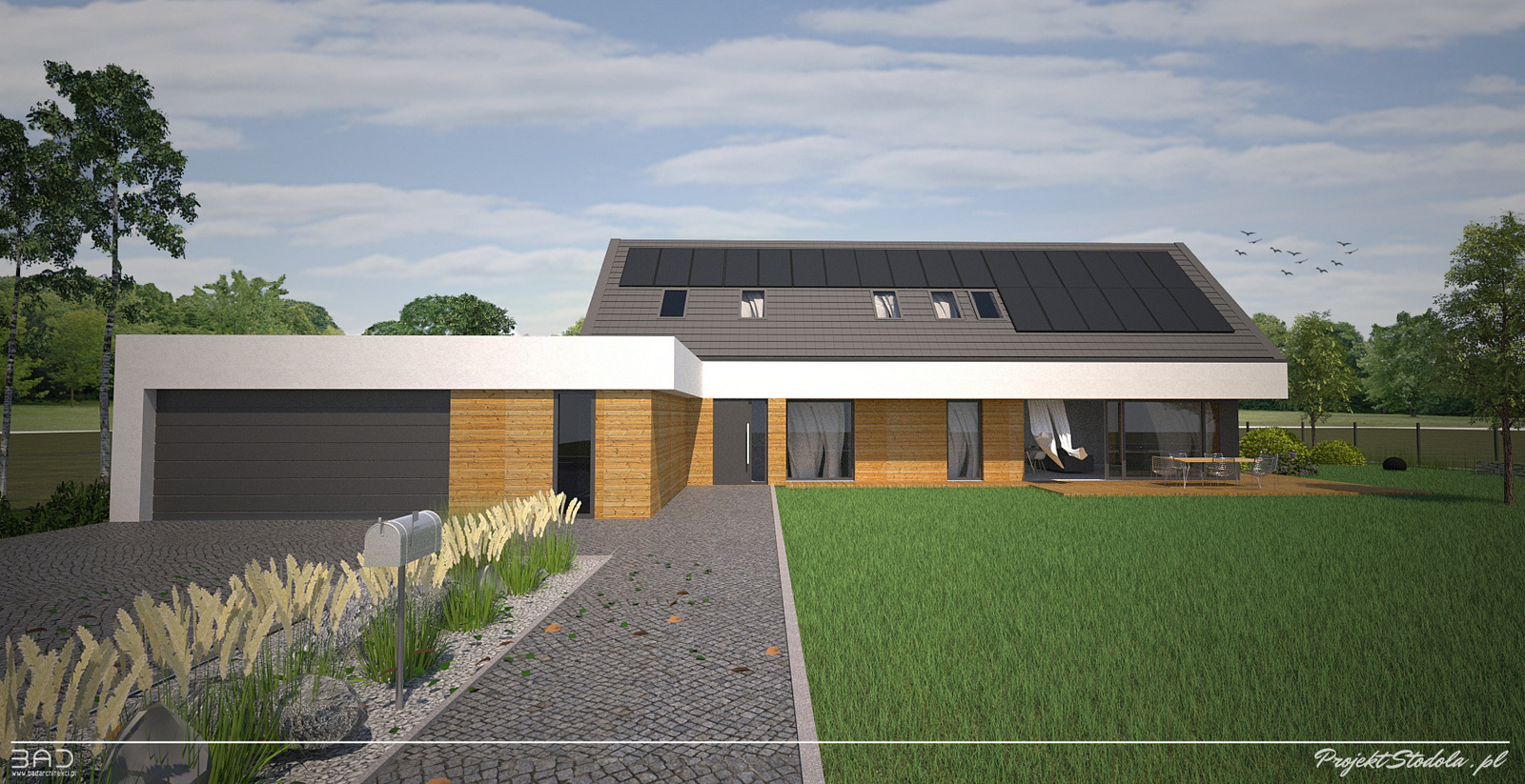 Stodola M od południa WIZKA FRONT