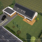 Stodoła M od poludnia WIZKA Z GÓRY