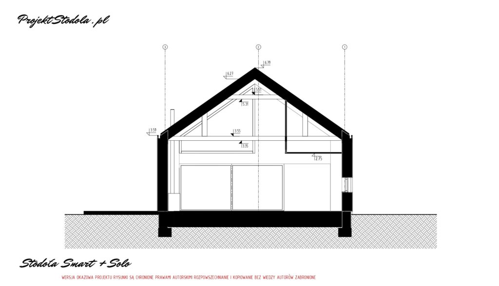 projekt domu bez garażu