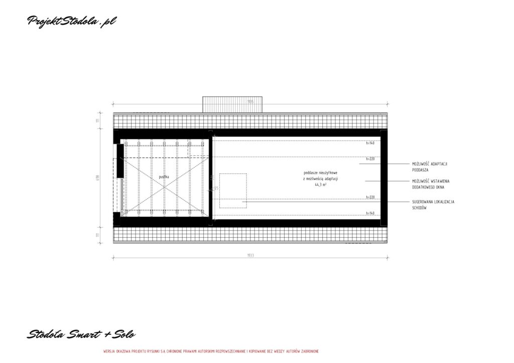 projektu domu bez garażu