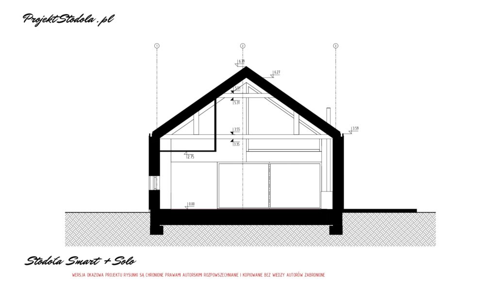 projekt domu bez garażu