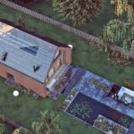 Projekt Stodoła Simple Perspektywa aksonometriaB