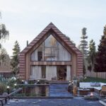 Projekt Stodoła Simple Perspektywa ogrodowa (2)B