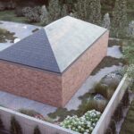 Garaż W.c 3 STANOWISKA aksonometria 1