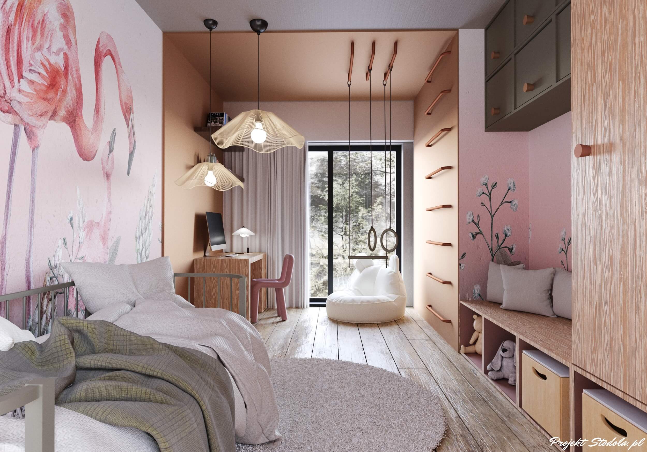 Projekt Stodoła Solo Bis pokój dziecka
