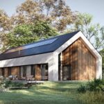 Projekt Stodoła Solo bis biała elewacja ogrodowa3