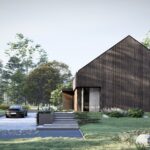 Stodoła Solo Bis - elewacja frontowa