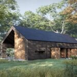 Stodoła Solo Bis - widok bok-tyl